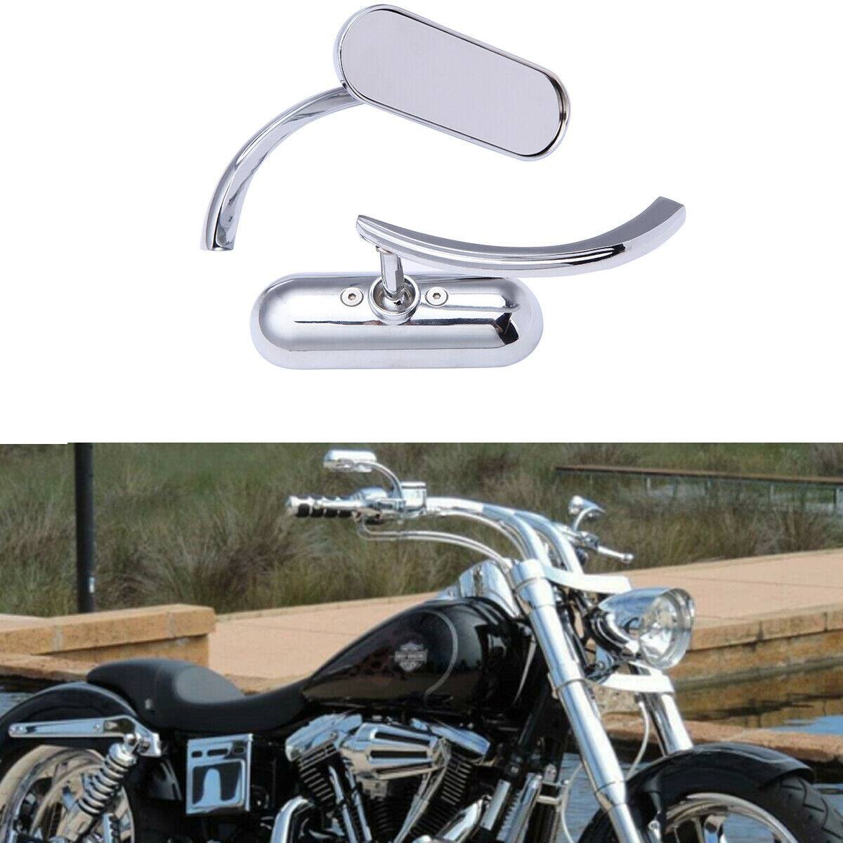 For Harley Davidson Dyna Iron 883 Road Glide Chrome Motorcycle Rearview Mirrors - Moto Life Products