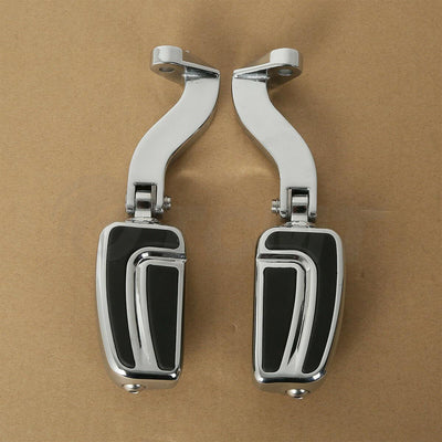 Chrome Passenger Mounts & Pegs Fit For Harley Electra Glide Road King 1993-2022 - Moto Life Products