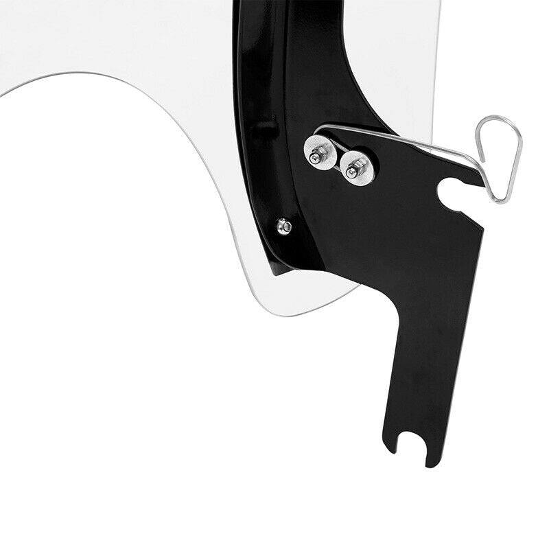 Black/Chrome Windshield Bracket Mount Fit For Harley Touring Road King 1994-2022 - Moto Life Products