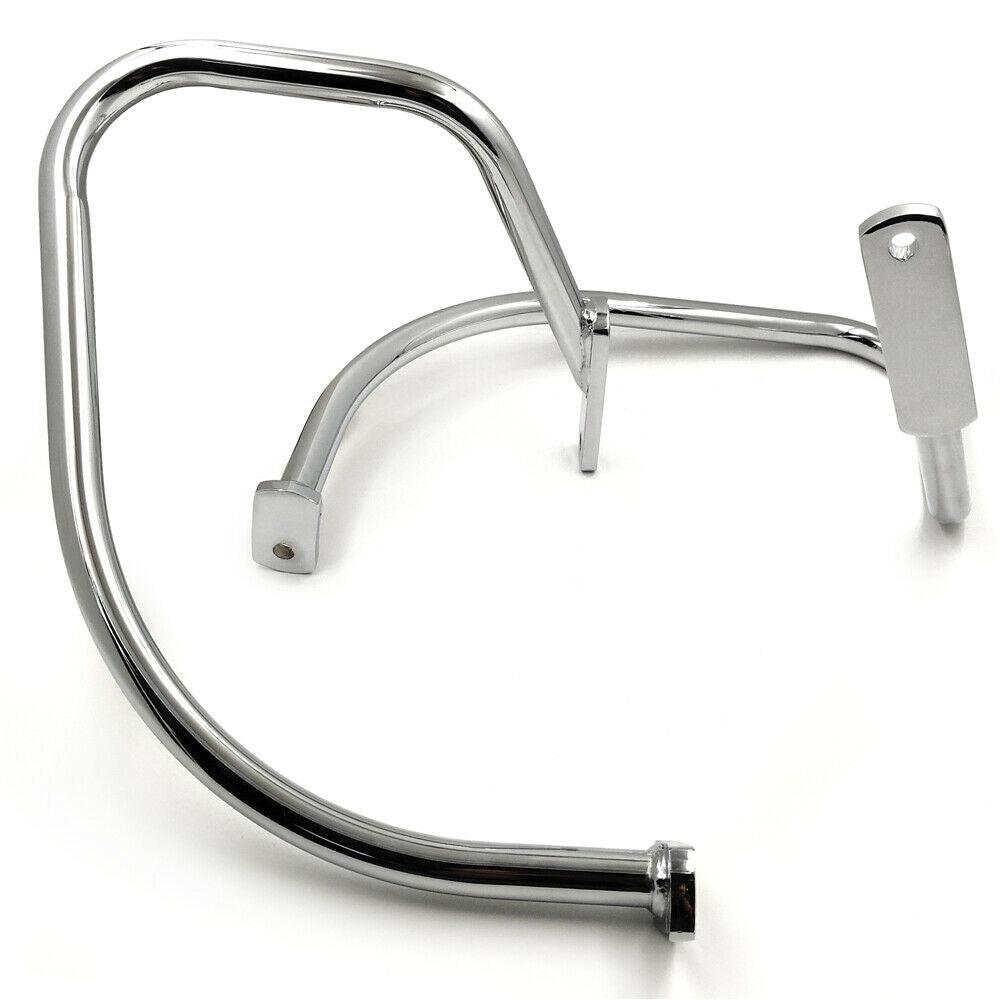 Chrome Saddlebag Guard Rail Crash Bar For Harley Softail Heritage Springer FLSTS - Moto Life Products