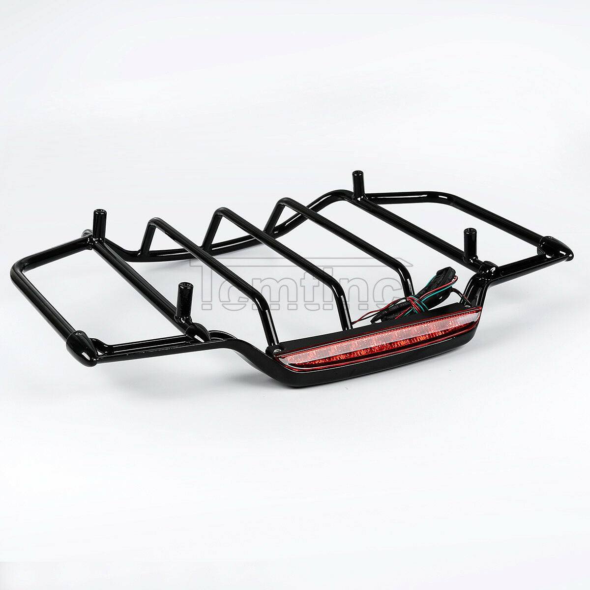 Trunk Luggage Rack w/ LED Light For Harley Electra Road Glide Tour Pak Air Wing - Moto Life Products