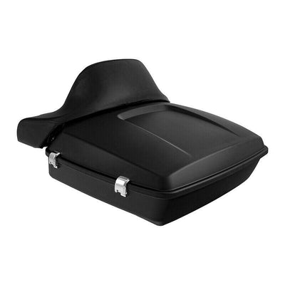 Matte Black Chopped Pack Trunk Backrest Fit For Harley Tour Pak Road Glide 14-22 - Moto Life Products