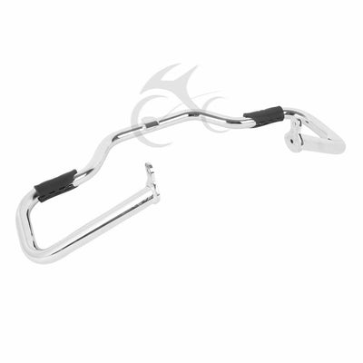 Mustache Highway Engine Crash Guard Bar Chrome/Black For Harley Touring 09-2022 - Moto Life Products