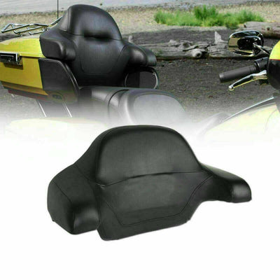 Wrap-Around Chopped King Trunk Backrest Fit Harley Touring Tour Pak Pack 14-2021 - Moto Life Products