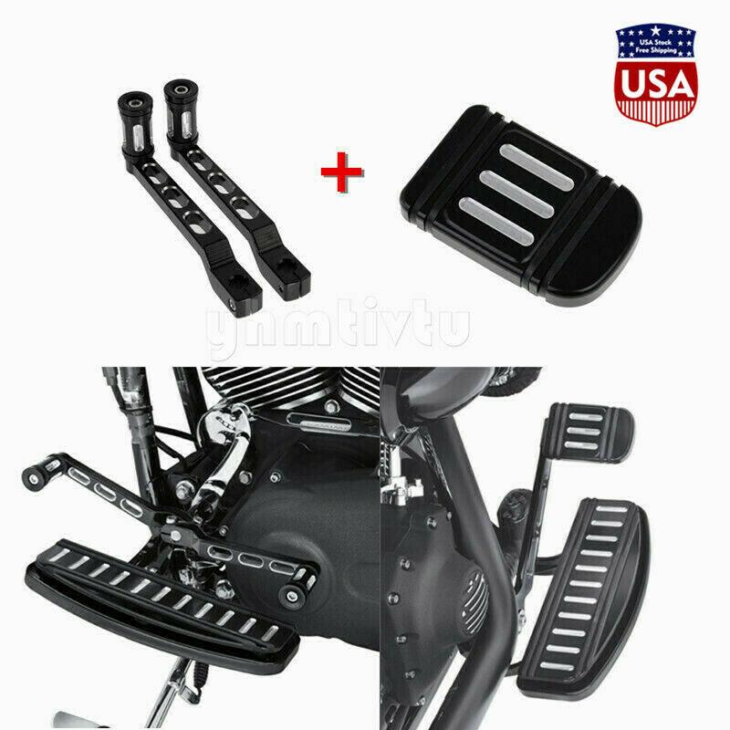 CNC Cut Brake Pedal+Heel Toe Shift Lever w/ Shifter Pegs Fit For Touring Softail - Moto Life Products
