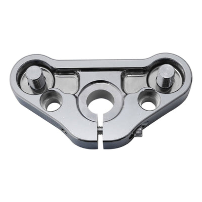 Chrome Triple Tree Top Clamp Fit For Harley Heritage Springer FLSTS 1997-2003 02 - Moto Life Products