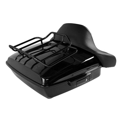 Chopped Trunk Backrest Top Rack Fit For Harley Tour-Pak CVO Street Glide 2014-22 - Moto Life Products