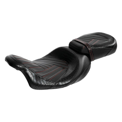 Driver Passenger Seat Fit For Harley Touring Road King Street Glide 2009-2022 20 - Moto Life Products