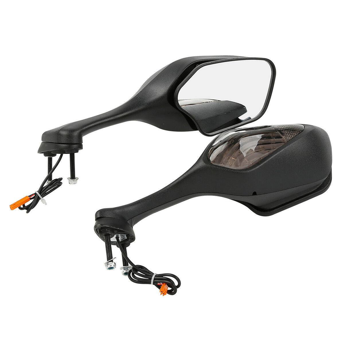 Rear View Mirrors W/ LED Turn Signal Fit For Honda CBR1000RR 2008-2016 2015 2014 - Moto Life Products