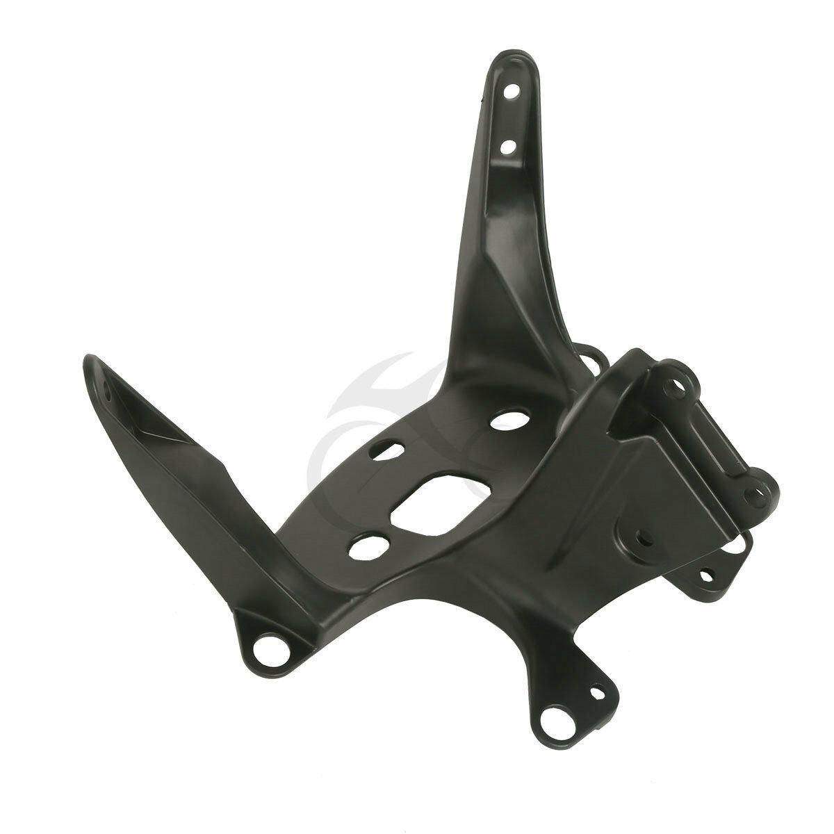 Black Upper Front Fairing Stay Bracket Fit For Yamaha YZF R6 YZFR6 1999-2002 02 - Moto Life Products