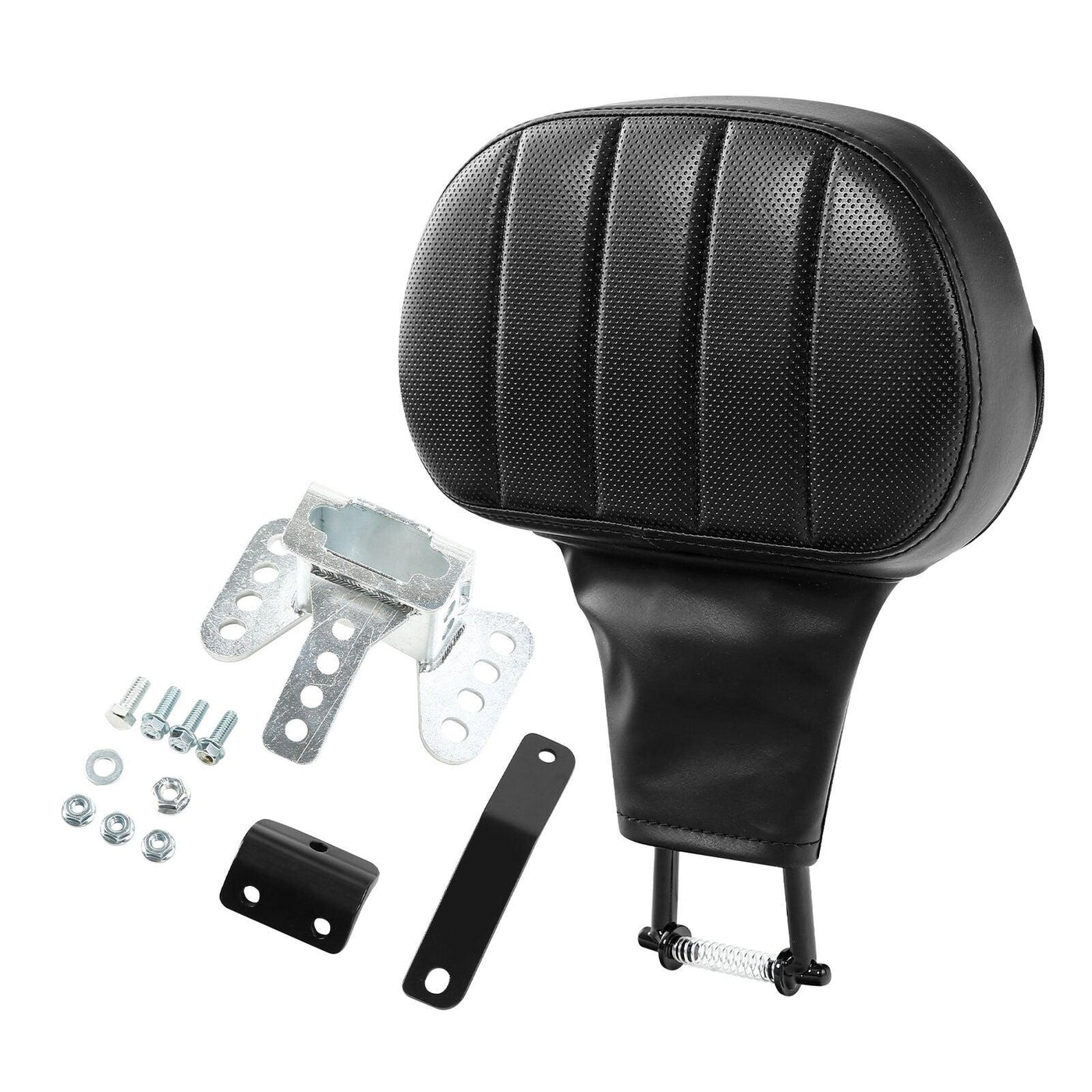 Quick Release Plug-in Driver Backrest Pad Fits For Harley Touring Glide 2009-22 - Moto Life Products