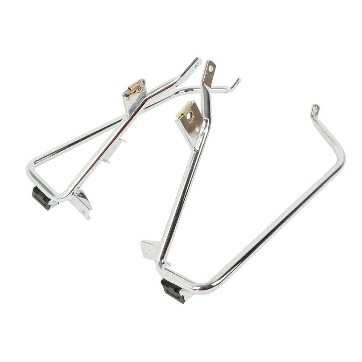 Saddle Bag Support Brackets Fit For Harley Touring Electra Street Glide 2009-13 - Moto Life Products