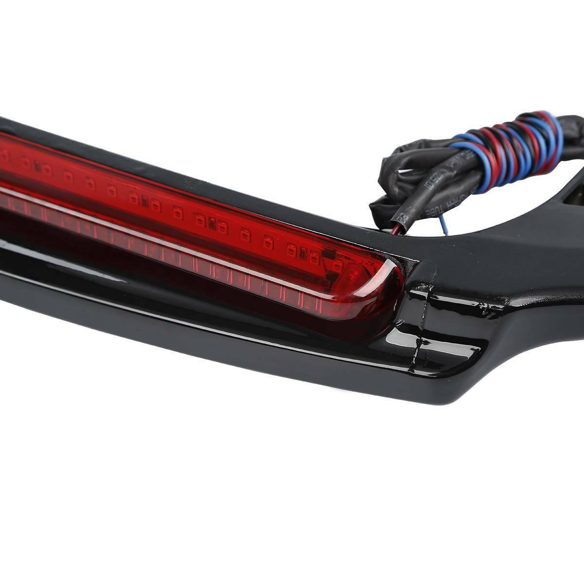King Chopped Razor LED Light Spoiler For Harley Tour Pak Road Street Glide 97-13 - Moto Life Products