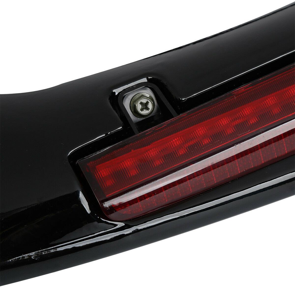 ABS Pack Trunk Spoiler LED Brake Light Fit For 01-17 Honda Goldwing GL1800 - Moto Life Products