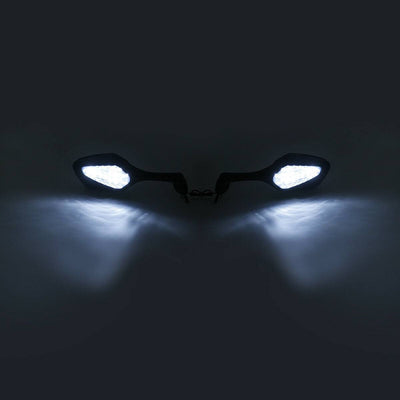 Rear View Mirrors LED Turn Signal Fit For Honda CBR1000RR CBR1000 RR 2008-2016 - Moto Life Products