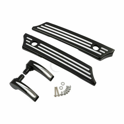 CNC Saddlebag Latch Covers Lifters Fit For Harley Touring Road Glide 2014-2021 - Moto Life Products