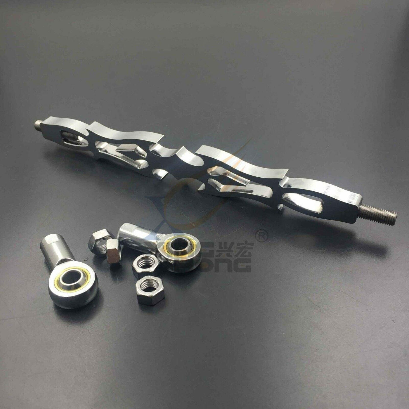 Chrome Spear Shift Linkage For Harley Softail Fxdwg Dyna Glide Flhr Flht - Moto Life Products