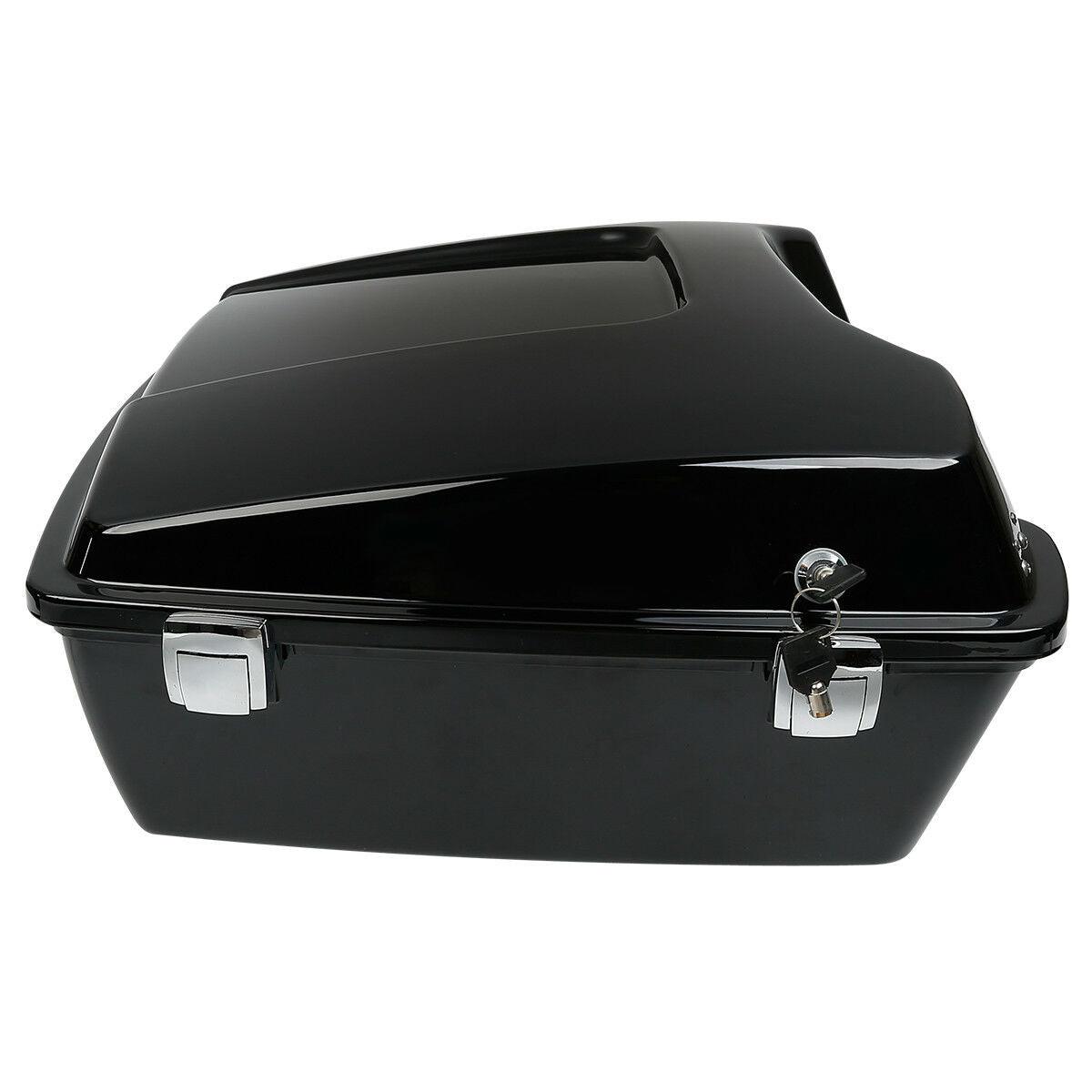 Chopped Pack Trunk Fit For Harley Tour Pak Touring Electra Glide Road King 97-13 - Moto Life Products