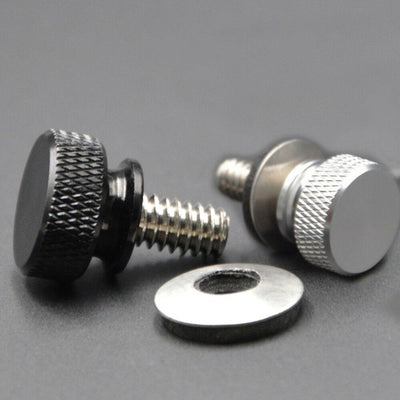2x Seat Bolts Rear Luggage Rack Screw Fit Harley Dyna Softail Touring Sportster - Moto Life Products