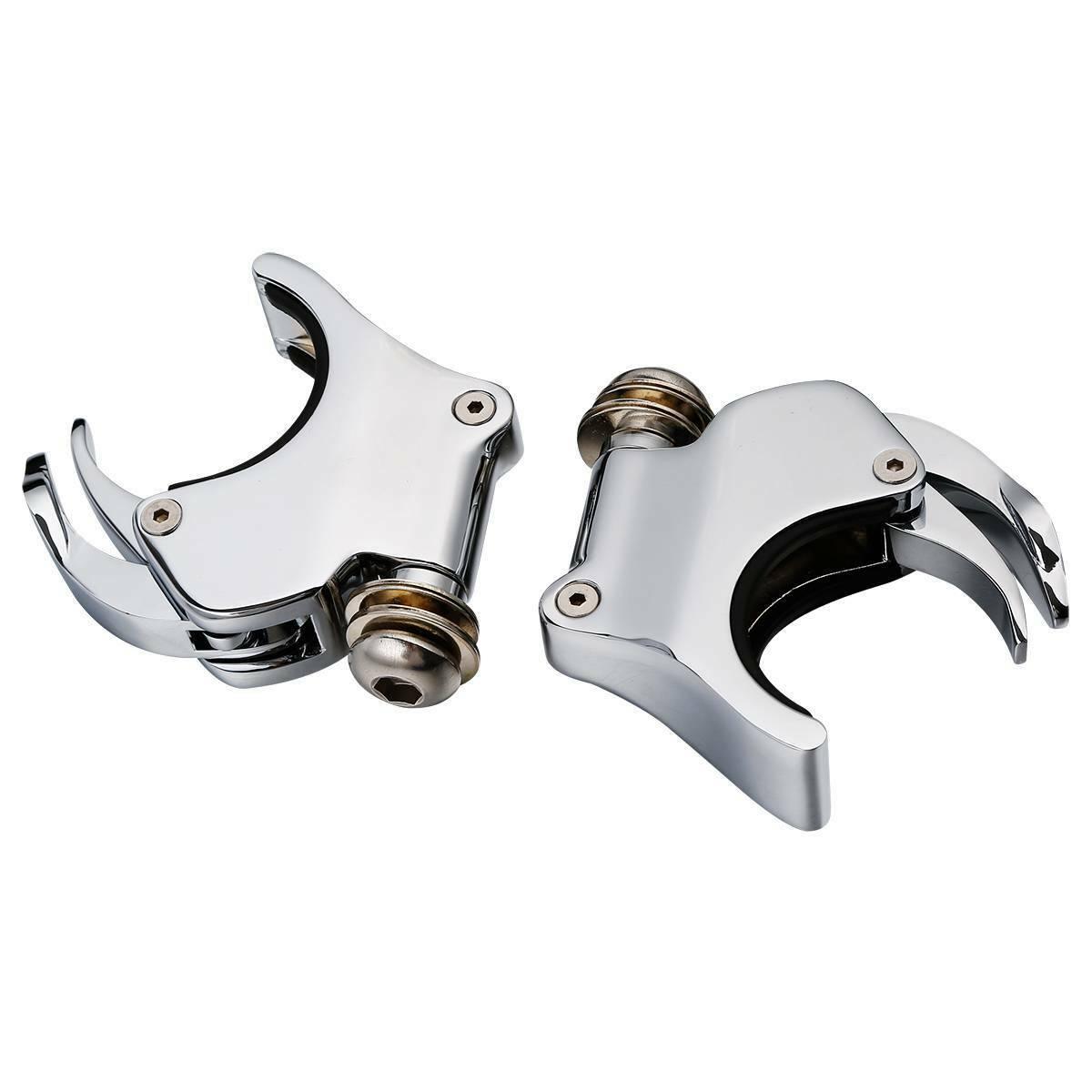 41mm Windshield Windscreen Clamp Fit For Harley Dyna FXDWG Softail Custom FXST - Moto Life Products
