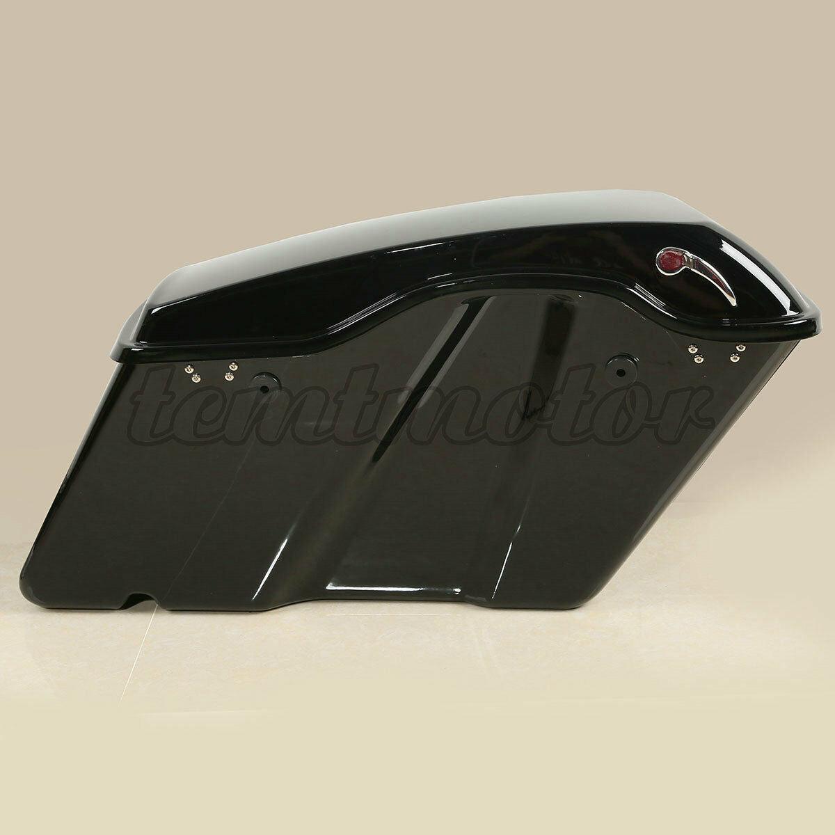 Hard Saddlebags+Latch Keys Fit For Harley Touring Road King Street Glide 2014-Up - Moto Life Products