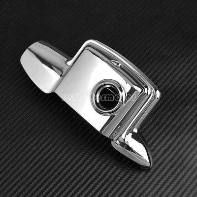 Chrome Rear Brake Master Cylinder Cover Fit For Harley Touring Glide 2008-2021 - Moto Life Products