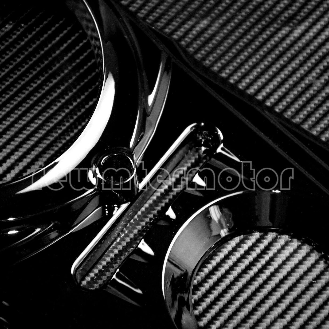 Dash Panel Insert Cover Fit For Harley Softail Dyna FXDWG FXSTC 1993-2015 Black - Moto Life Products
