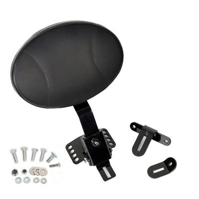 Plug-In Driver Rider Backrest Pad For Harley Touring Road King Glide 1988-2020 - Moto Life Products
