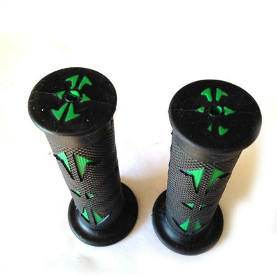 7/8" 22mm Left & Right Green Hand Grips For Suzuki Bandit 600 96-03 400 91-93 - Moto Life Products