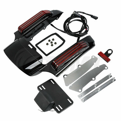 Rear Fender Fascia LED Light For Harley Touring Road King Street Road Glide 14+ - Moto Life Products