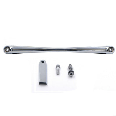 Chrome Billet CNC Shifter Rod Round Shift Linkage For Harley 86-19 Softail Touri - Moto Life Products
