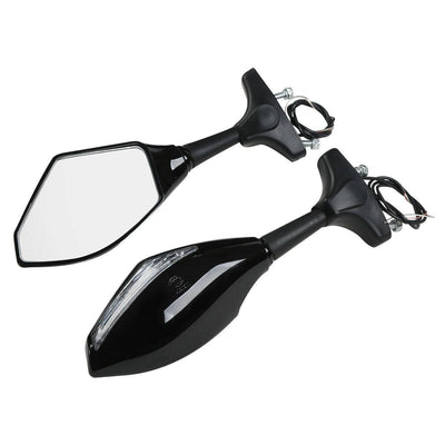 Turn Signal View Mirrors Fit For Kawasaki ZX-6R ZX636 ZX6RR 1998-2006 99 00 01 - Moto Life Products