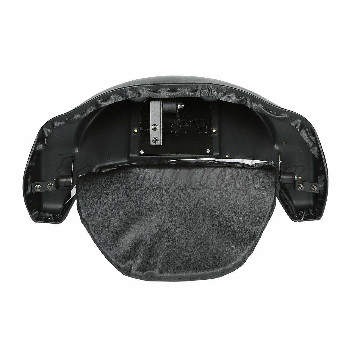 Black Tour Pack Backrest Pad Trunk For Harley Pak Electra Street Glide 1997-2013 - Moto Life Products