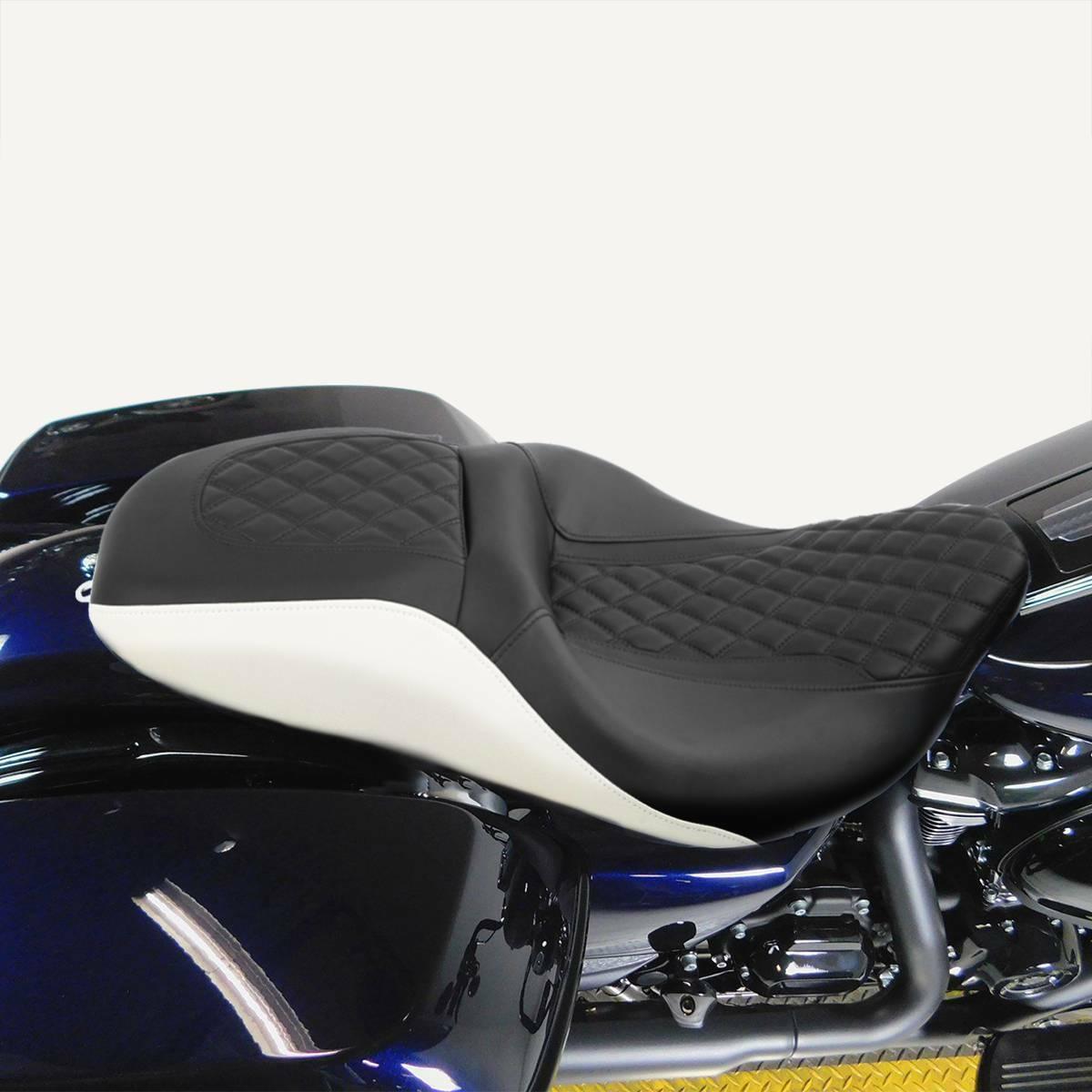 Driver & Passenger Seat Fit For Harley Touring Road King Street Glide 09-2022 21 - Moto Life Products