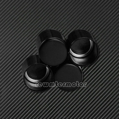 4pc Black Docking Hardware Point Covers Fit for Harley Electra Road Street Glide - Moto Life Products