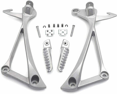 Rear Passenger Foot Pegs Footrest Bracket Fit For Kawasaki Ninja ZX10R 2011-2014 - Moto Life Products