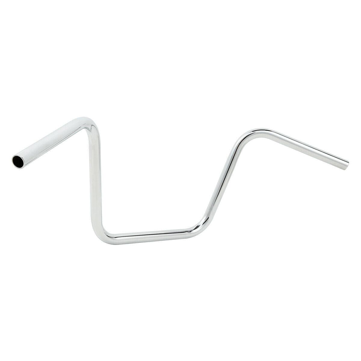 Chrome 12" Rise Ape Hanger Bar Handlebar Fit For Harley Sportster Softail Dyna - Moto Life Products