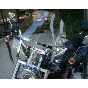 Large Windshield 19"x17" for Kawasaki Vulcan VN 500 750 800 900 1500 1600 1700 - Moto Life Products