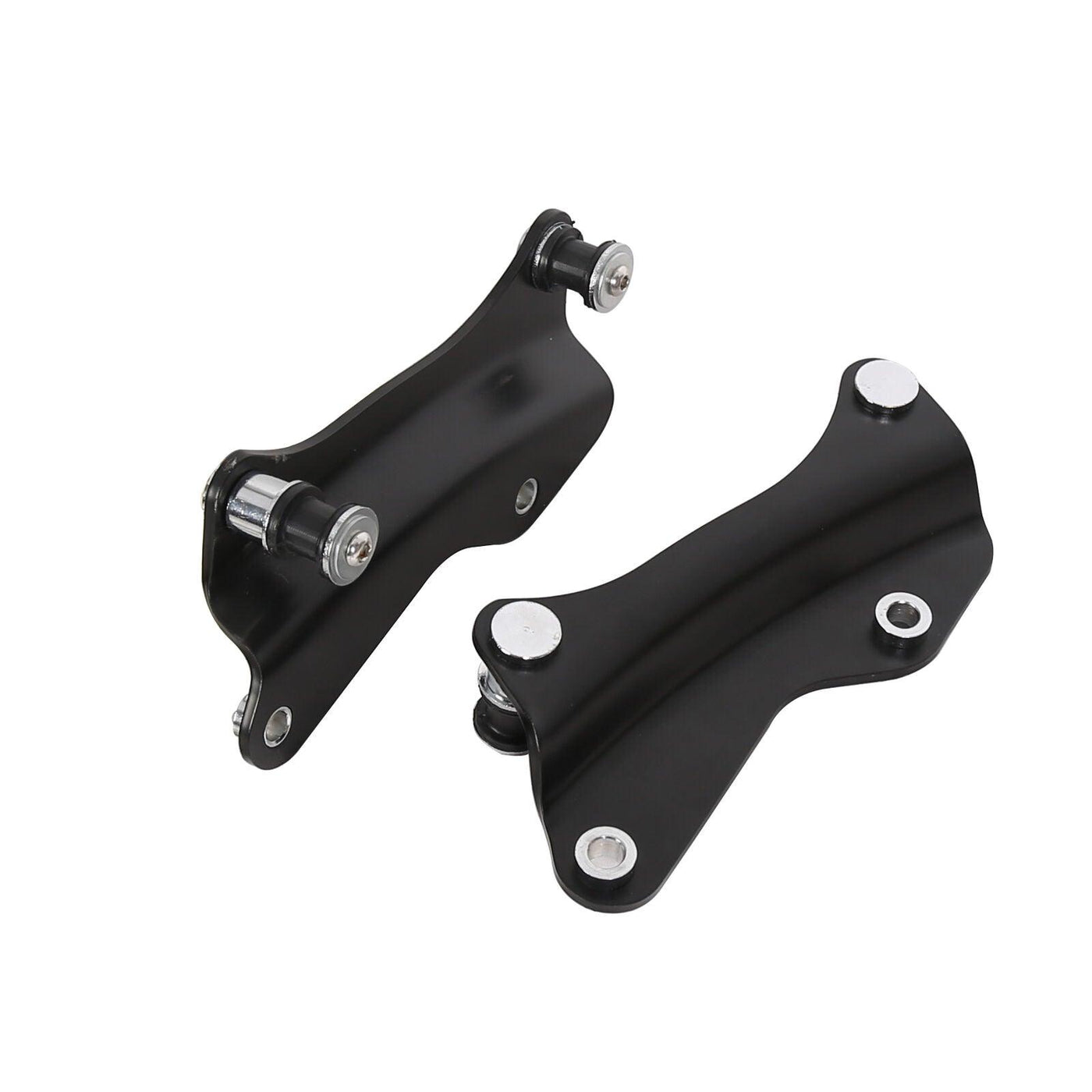 Black 4 Point Docking Hardware Kit For Harley 14-21 Touring Road Glide - Moto Life Products