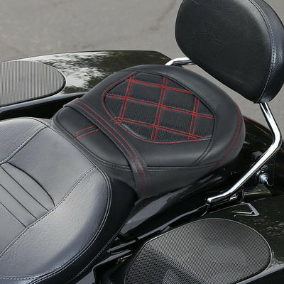 Black Rear passenger Seat Fit For Harley Davidson Electra Road Glide 2009-2022 - Moto Life Products