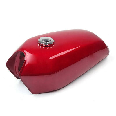 9L/2.4 Gallon Motorbike Cafe Racer Vintage Fuel Gas Tank Fuel Cap Cover Switch×1 - Moto Life Products