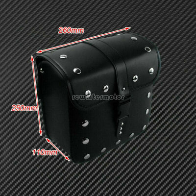 Motorcycle Saddle Bag Bike Side Storage Fork Tool Luggage Fit For Harley XL1200 - Moto Life Products
