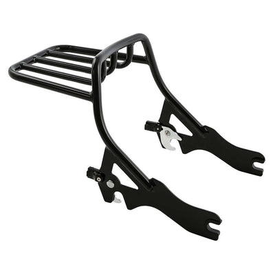 Detachable 2-up Luggage Rack Fit For Harley Deluxe Softail Slim 2018-2021 - Moto Life Products