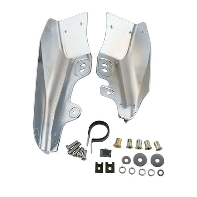 Chrome Mid-Frame Air Deflectors Fit For Harley Touring Electra Glide 2001-2008 - Moto Life Products