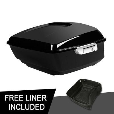 King Pack Luggage Trunk Fit For Harley Tour Pak Touring Electra Road Glide 14-22 - Moto Life Products