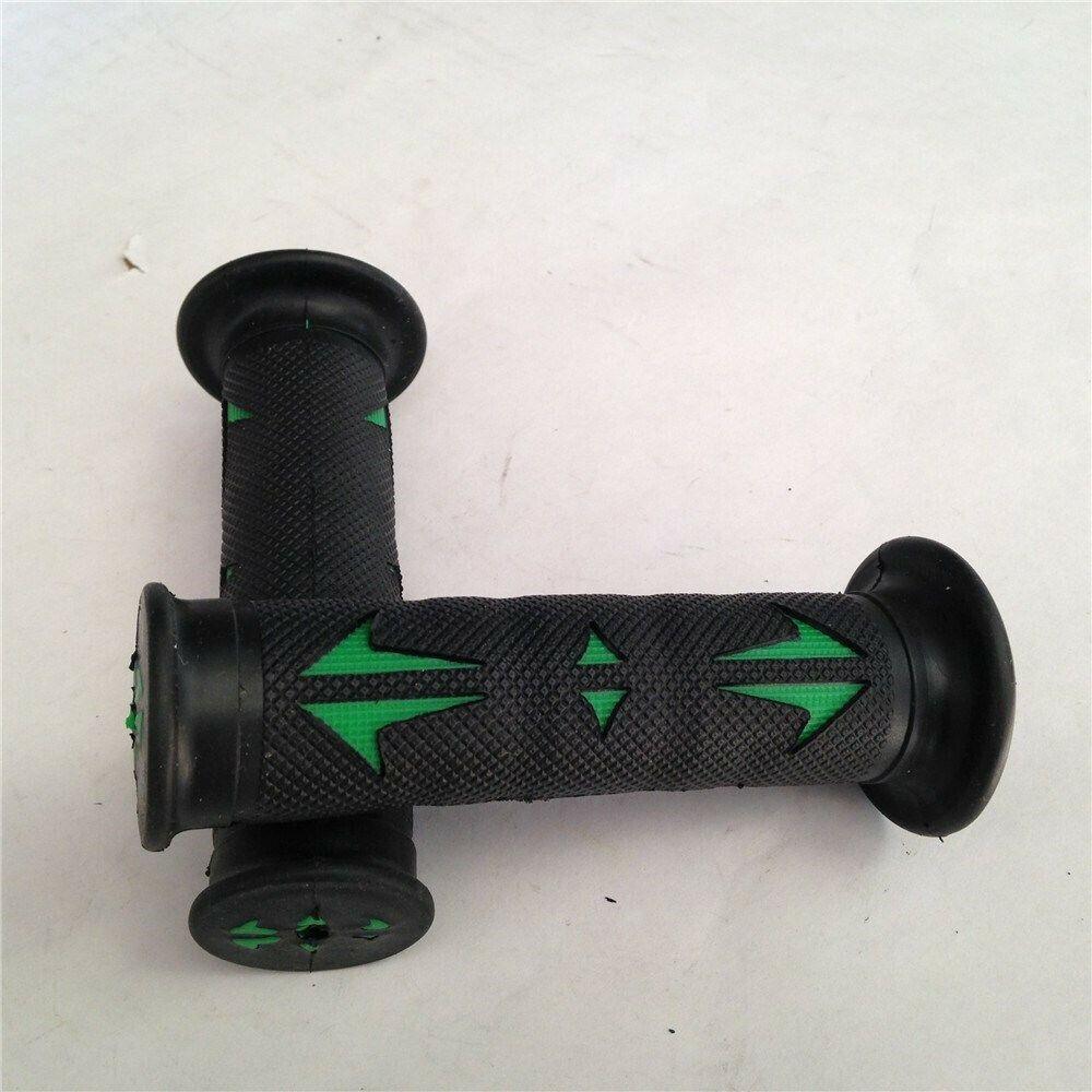 7/8" 22mm Left & Right Green Hand Grips For Suzuki Bandit 600 96-03 400 91-93 - Moto Life Products