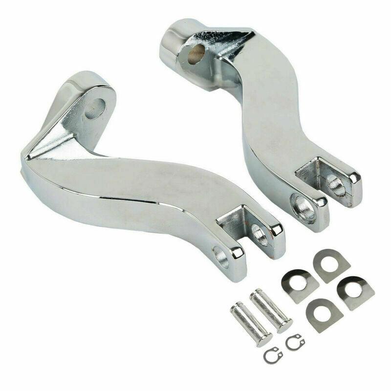 Chrome Footpeg Footrest Bracket Mounting Fit For Harley Davidson Touring 93-19 - Moto Life Products