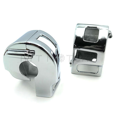 Chrome Switch Housing Cover For Yamaha V-Star Xvs 650 Classic Silverado Models - Moto Life Products