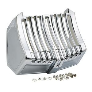 Motor Chrome Oil Cooler Cover Trim Fit For Harley Touring Road King Glide 17-21 - Moto Life Products