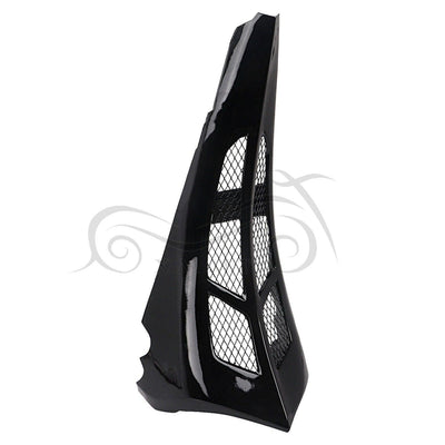 Custom Black Chin Spoiler Scoop Fit For Harley Touring Glide Models 2014-2019 US - Moto Life Products